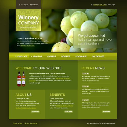 Website laten maken met Restaurant en Eten 287 webdesign